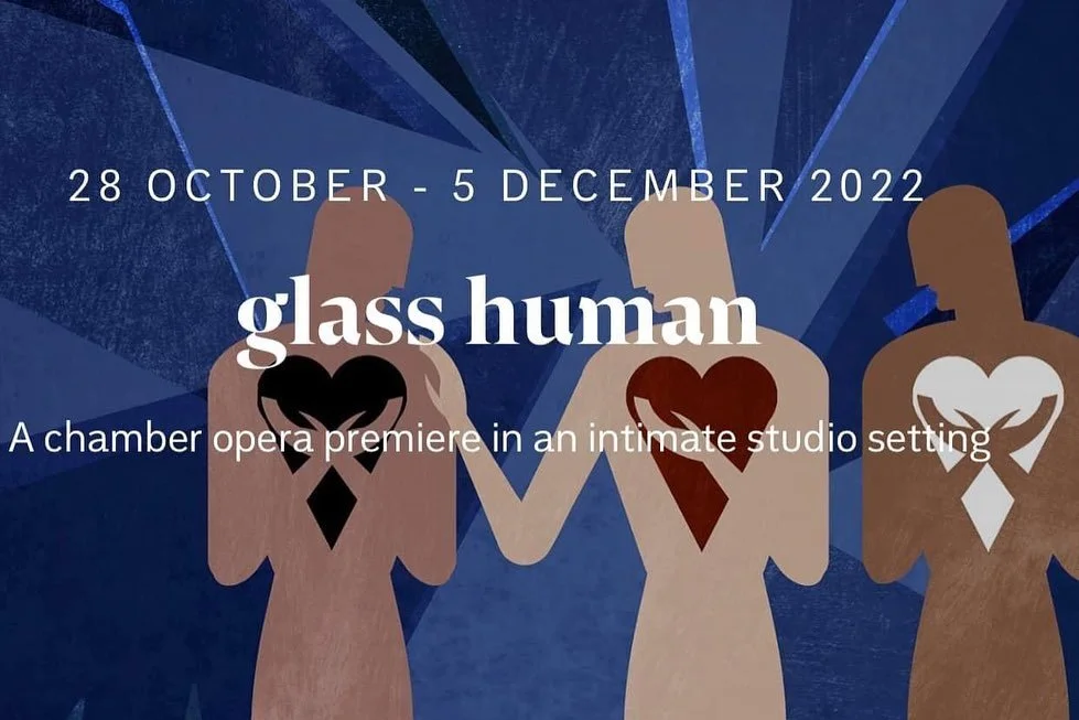 glass human artwork